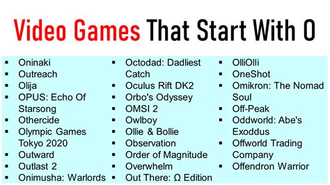 games that start with c|50+ Video Games That Start With C (Mobile and PC Games).